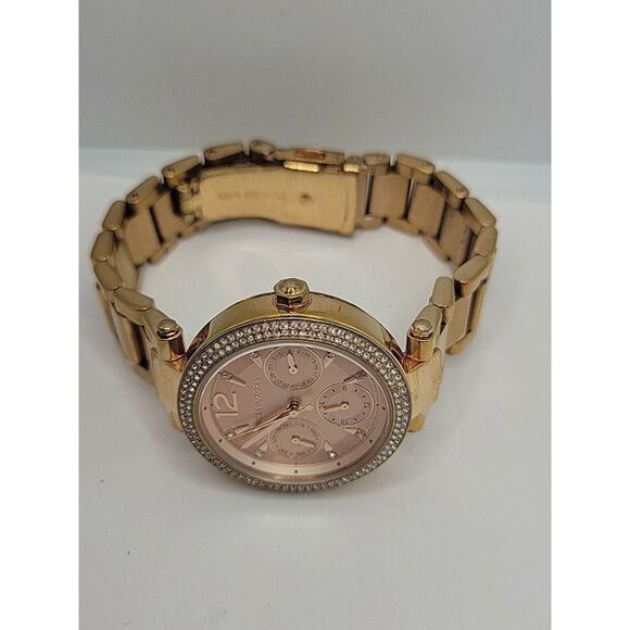 Michael Kors MK6352 Women's Stainless Steel Analog Dial Quartz Wristwatch AM113 - Picture 7 of 10